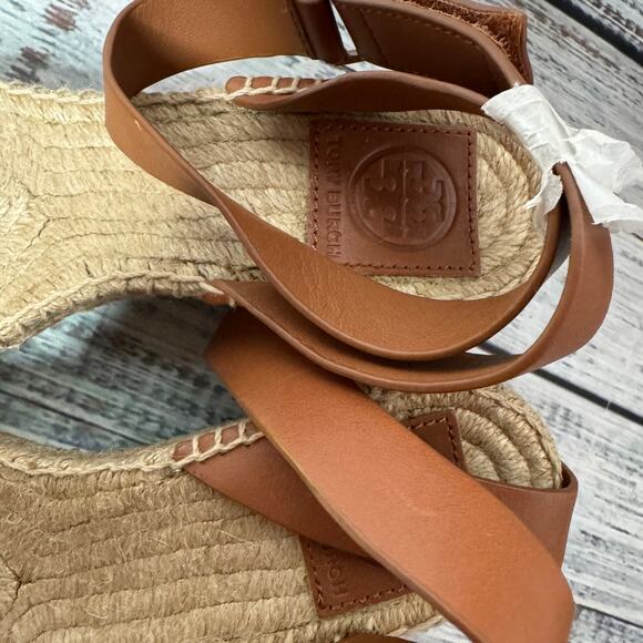 Tory Burch Women's Bima Espadrille Platform Wedge Sandals NWOT 6 - Picture 4 of 5